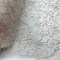 1 Yard Corded Bridal Lace Fabric Embroidered Polyester Net Mesh 53 Inch Width